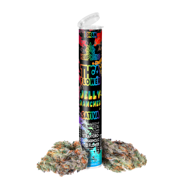 Hemp Living – THCA Flower 1g Pre-roll – Jelly Rancher