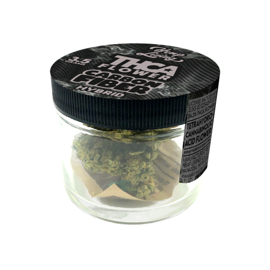 Hemp Living – THCA Flower 3.5g Jar – Carbon Fiber