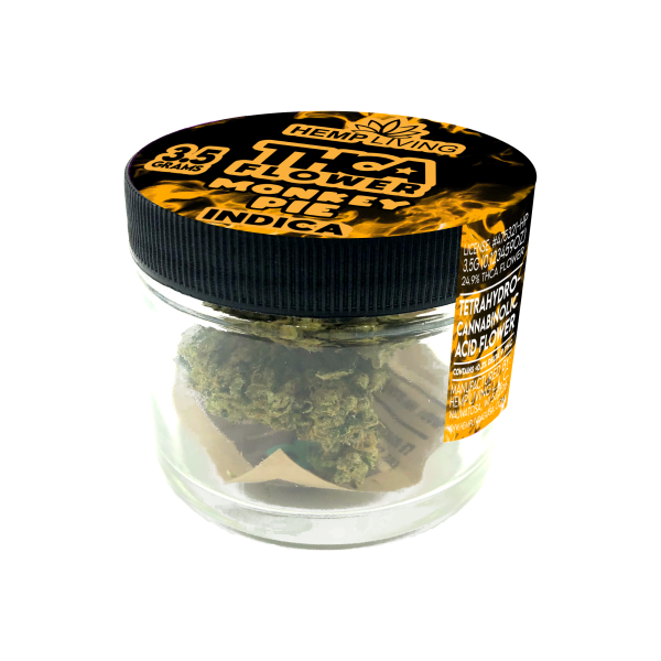 Hemp Living – THCA Flower 3.5g Jar – Monkey Pie