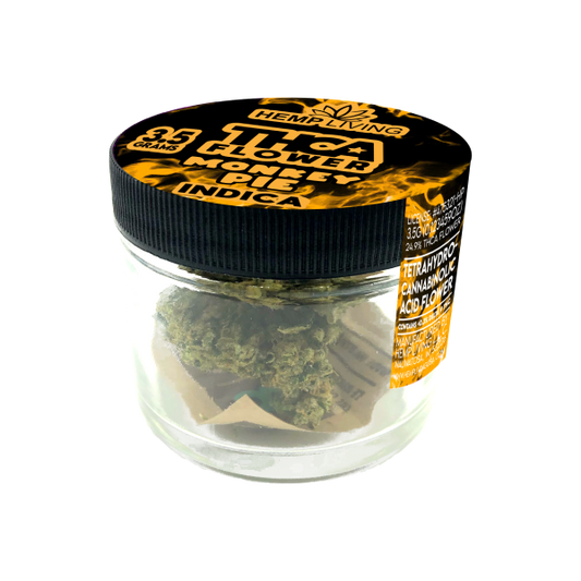 Hemp Living – THCA Flower 3.5g Jar – Monkey Pie