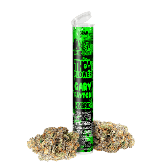 Hemp Living – THCA Flower 1g Pre-roll – Gary Payton